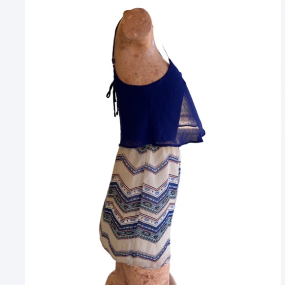 Chevron Emerald Sundae Dress - Picture 3 of 8